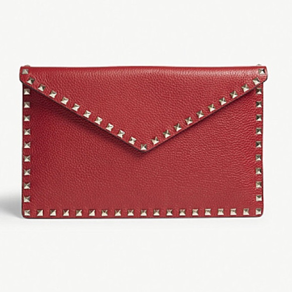 💕NWT💕Burgundy Envelope Clutch Purse 💕